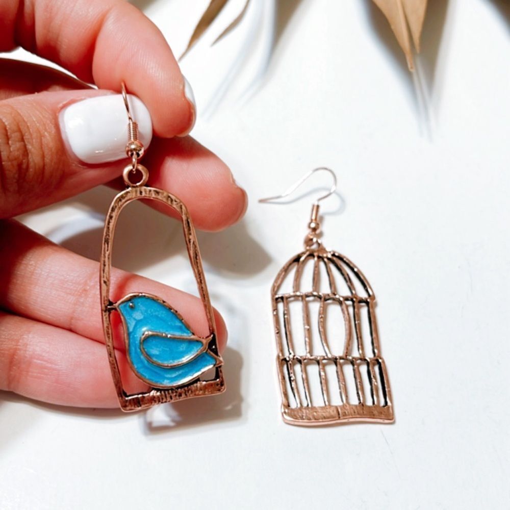 Boho statement earrings #911 - Picture 3 of 3